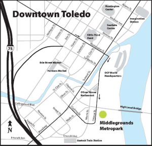 map of waterfront