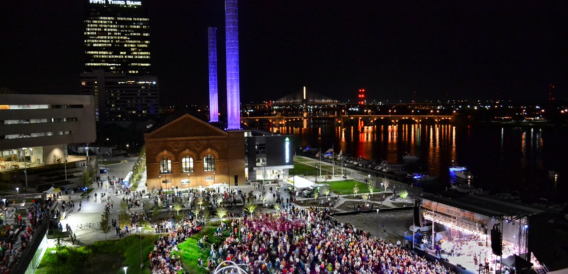 2019 ProMedica Summer Concert Series at Promenade Park in downtown Toledo