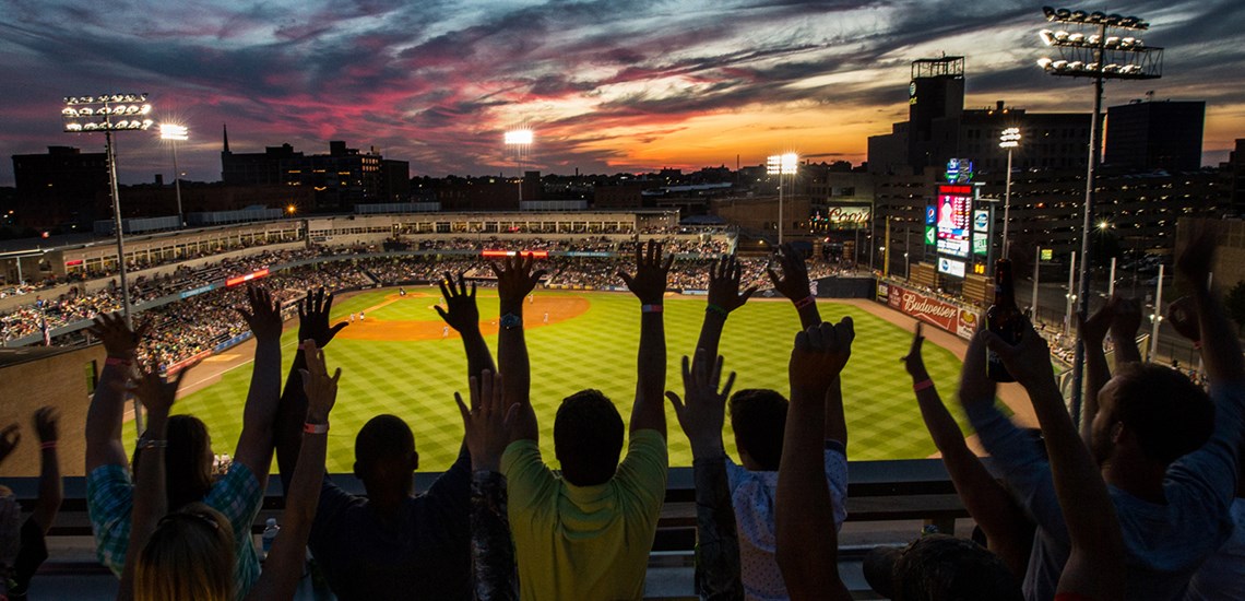 Toledo Mud Hens Opening Day 