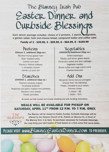 Blarney And Historic Church Of St Patrick Team Up For Easter Food Blessing Downtown Toledo